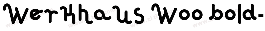 WerkHaus W00 Bold字体转换